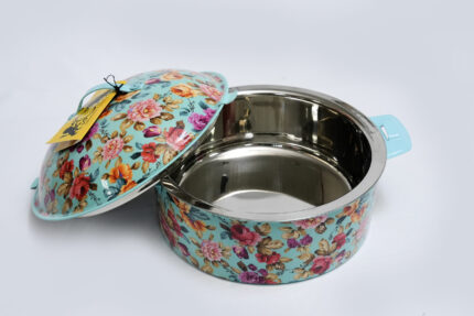 Blue Rose hot food container - وعاء الطعام الساخن بلو روز 2600 مل