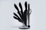 8-piece rotating knife set - طقم سكاكين دوار 8 قطع