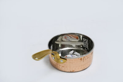 handcrafted copper sauce pot - قدر صوص نحاسي يدوي 13.5x4 سم