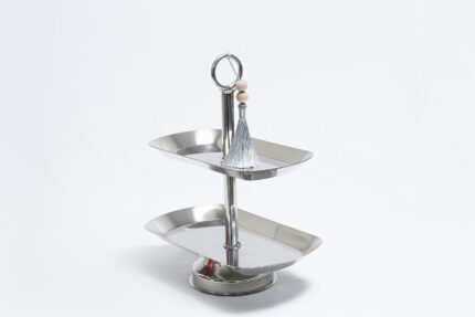 two-tier cake stand - مجموعة كعك 25T4