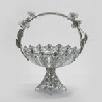 elegant serving tray set - طقم صواني تقديم أنيق – 3 قطع صواني زخرفية للمنزل والمناسبات