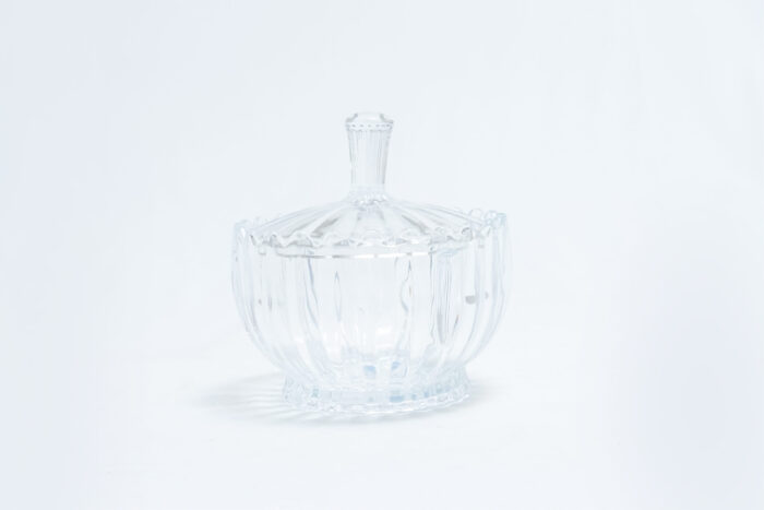 glass candy bowl DM6086 MK-736 - وعاء حلوى DM6086 11 9 MK - 736