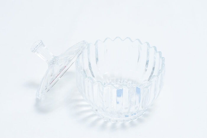 glass candy bowl DM6086 MK-736 - وعاء حلوى DM6086 11 9 MK - 736