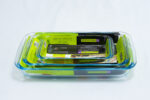glass baking tray set - صينية خبز زجاجية 1ل + 2.2ل