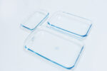 glass baking tray set - صينية خبز زجاجية 1ل + 2.2ل
