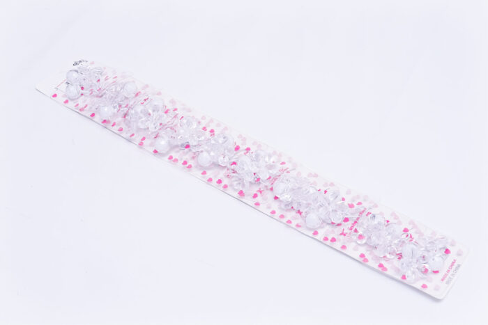 White Hair Clip DL 966-521 - مشبك شعر DL 966-521 / 967-67 أبيض