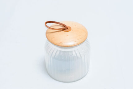 جر CCP711W2-3 glass storage jar - جر CCP711W2-3