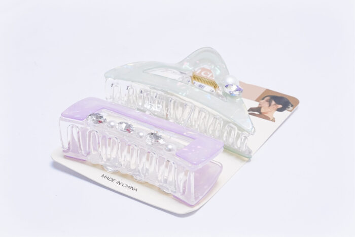 E. C982E hair clips - مشبك شعر E . C982E -226 WH