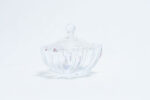 glass dessert plate 50837-7D - طبق حلوى زجاجي 50837 - 7D