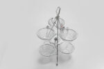 glass candy jar TK-0258 - جرة حلوى TK-0258 – جرة تخزين زجاجية أنيقة للحلويات والوجبات الخفيفة