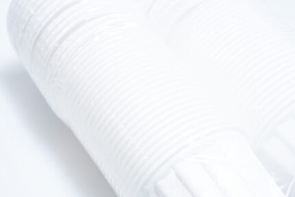 500 ml round plastic food containers - حاويات بلاستيكية دائرية سعة 500 مل