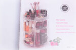 منظم مستحضرات التجميل TW-32750 - منظم مستحضرات التجميل TW-32750 360° أبيض