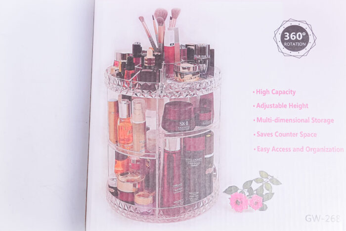 منظم مستحضرات التجميل TW-32750 - منظم مستحضرات التجميل TW-32750 360° أبيض