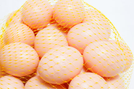 Kids Egg Set in Net - طقم بيض للأطفال في شبكة