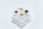4-piece circular resin set F352 - طقم 4 قطع من الراتنج الدائري F352