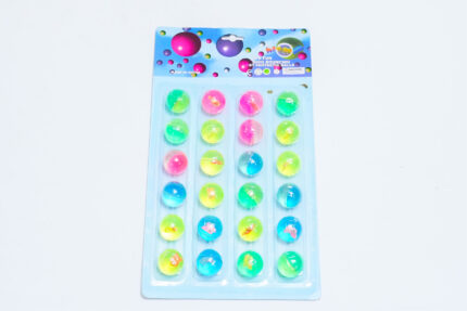 High Bounce Ball Set - طقم كرات قفز عالي 24 قطعة