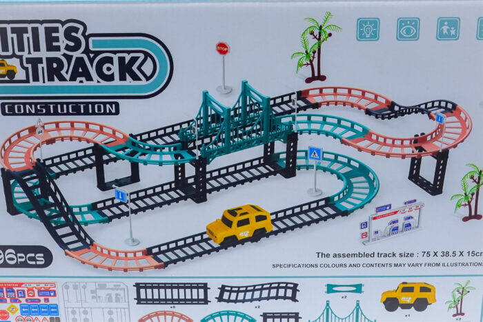 City Track Building Set - مجموعة مسار المدن