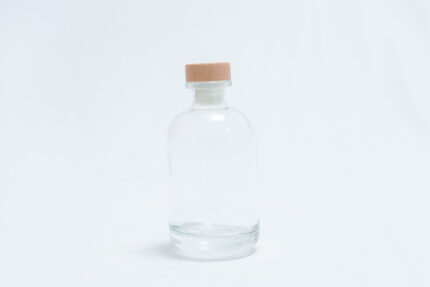 KK366 glass bottle - زجاجة KK366 سعة 250 مل