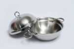 deep silver pattern bowl - وعاء عميق بنمط فضي متلألئ