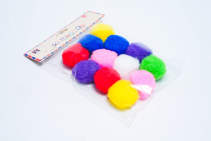 4CM colorful cotton balls - كرات قطنية 4CM M2040