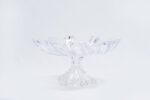 MS8033F Clear Glass Fruit Bowl - وعاء فواكه MS8033F