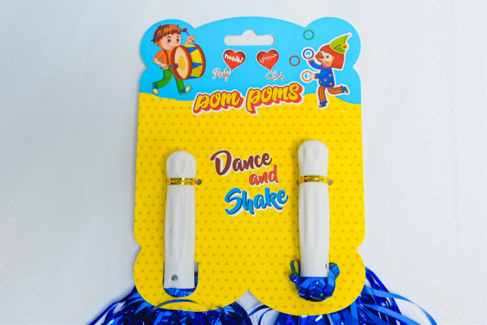 Blue PP4032 Pom Pom Decoration - ديكور بوم بوم PP4032 أزرق
