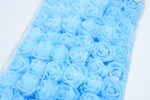 Elegant Blue Pink Artificial Flower Set - مجموعة الزهور الصناعية الوردية الزرقاء الأنيقة - FLOWER 88859