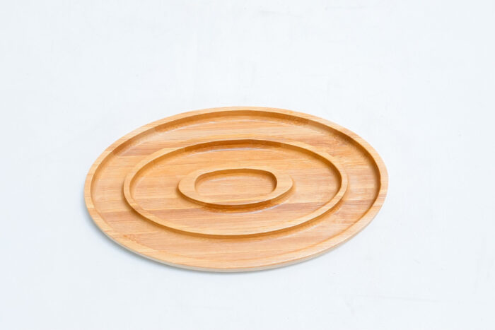 BAM-69 Bamboo Wooden Tray - صينية خشبية BAM-69