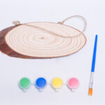 Wooden Painting Set 24001 -19 - طقم الرسم الخشبي 24001 -19
