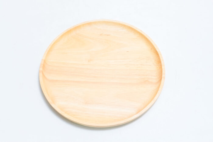 Wooden Round Cutting Board - صينية تقطيع خشبية دائرية 252