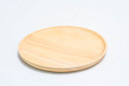Wooden Round Cutting Board - صينية تقطيع خشبية دائرية 252
