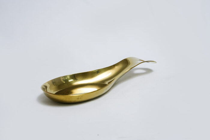stainless steel spoon holder - حامل ملاعق من الفولاذ المقاوم للصدأ - ذهب لامع