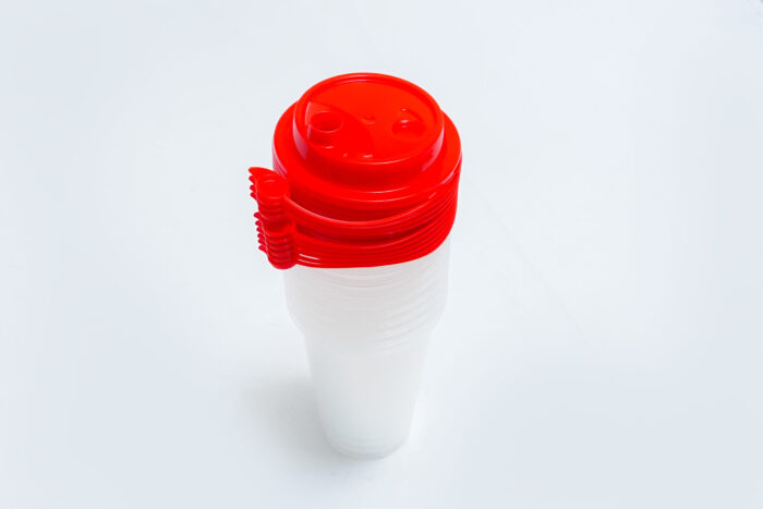 350 ml transparent glass cup - كوب شفاف بسعة 350 مل WL