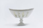 white ceramic fruit bowl - وعاء فواكه سيراميك أبيض