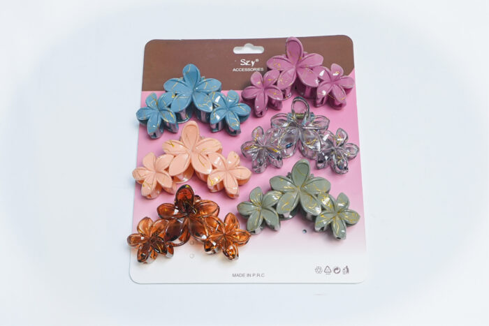 hair clips for women 2602YN 109-4D6 - مشابك شعر نسائية 2602YN 109-4D6