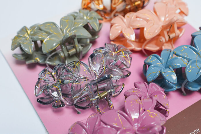 hair clips for women 2602YN 109-4D6 - مشابك شعر نسائية 2602YN 109-4D6