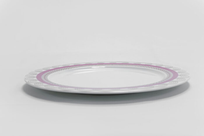 luxury ceramic dinner plate - طبق عشاء سيراميك فاخر – أدوات مائدة أنيقة ودائمة