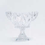 oval glass fruit bowl - وعاء فواكه كايا