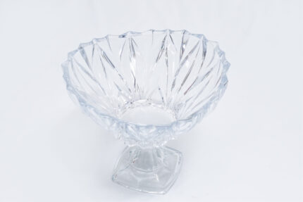 oval glass fruit bowl - وعاء فواكه كايا