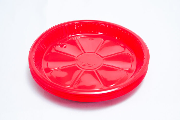 10-inch plastic plates - صحن بلاستيكي 10 بوصة 25 قطعة 1040