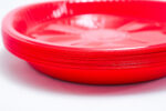 10-inch plastic plates - صحن بلاستيكي 10 بوصة 25 قطعة 1040