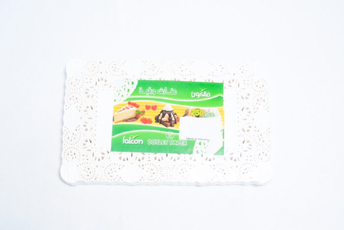 Falcon rectangular doilies - ورق دويلز مستطيل من فالكون 010 9.5X5.5