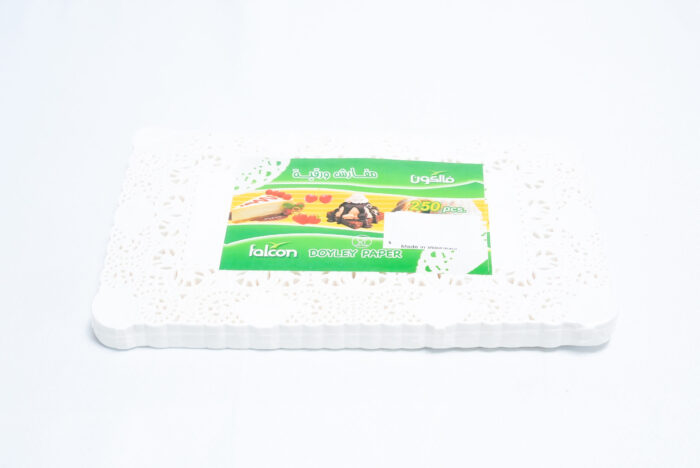 Falcon rectangular doilies - ورق دويلز مستطيل من فالكون 010 9.5X5.5
