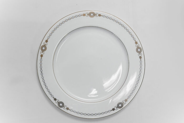 HMH11666116E luxury ceramic dinner plate - HMH11666116E طبق عشاء سيراميك فاخر – أدوات مائدة أنيقة ومتينة
