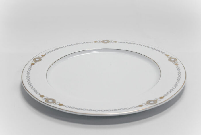 HMH11666116E luxury ceramic dinner plate - HMH11666116E طبق عشاء سيراميك فاخر – أدوات مائدة أنيقة ومتينة