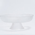 SJ558 glass fruit bowl - وعاء فواكه SJ558