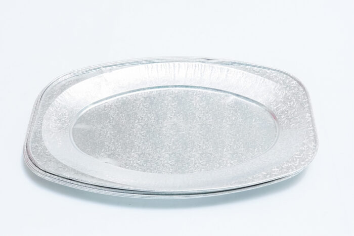 Premier aluminum serving plates - 1172 premier alum . P l . Atter l .5 pcs