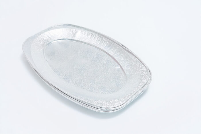 Premier aluminum serving plates - 1172 premier alum . P l . Atter l .5 pcs