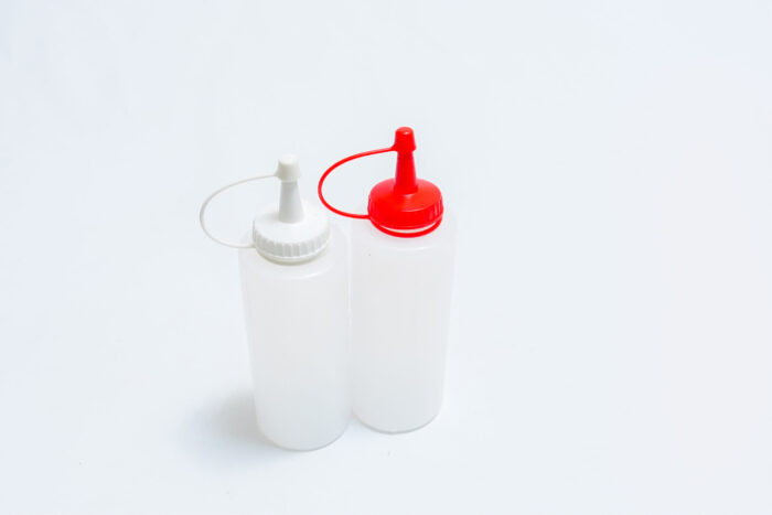 sauce bottle set 8581 - زجاجة صلصة 2 قطعة 8581