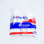 medium plastic spoons - ملعقة بلاستيكية متوسطة 25 قطعة HSMDSPM